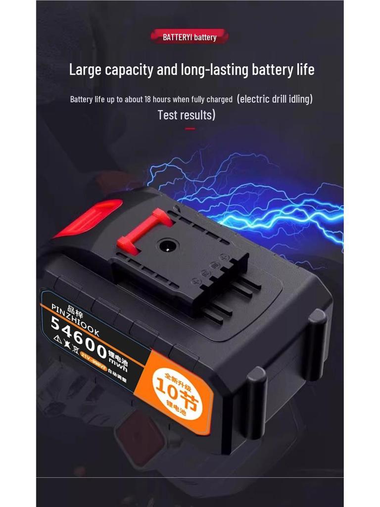 21V Lithium Battery Charger for Dayi Hand Drill - Large Capacity Power Tool