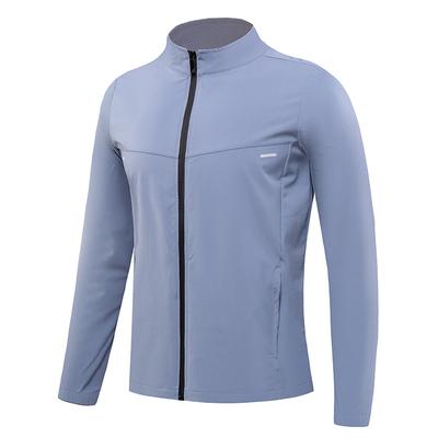 1011 New UPF10 + Sunscreen Clothing Men's Outdoor Sports Quick-drying Light Stand-up Collar Skin Clothing
