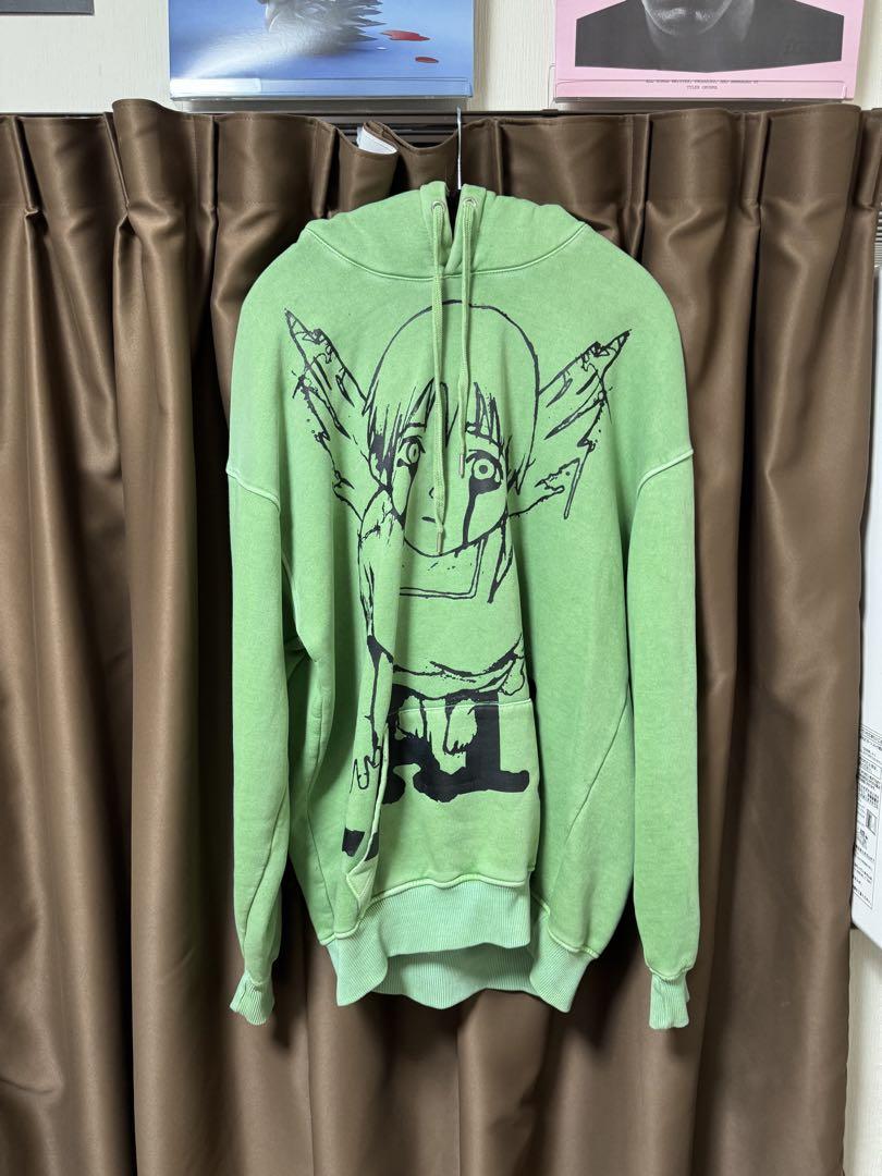 

[USED] Extremely rare Problem6oy x SKOOT APPAREL printed hoodie