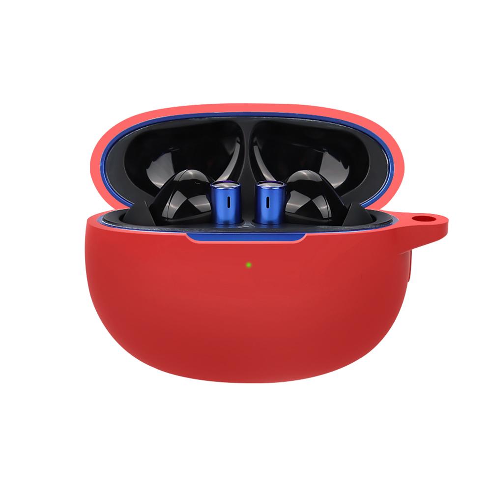 Wireless Earphones Silicone Case Cover for Realme Buds Air3 Earphone Case with Carabiner Earbuds Accessories