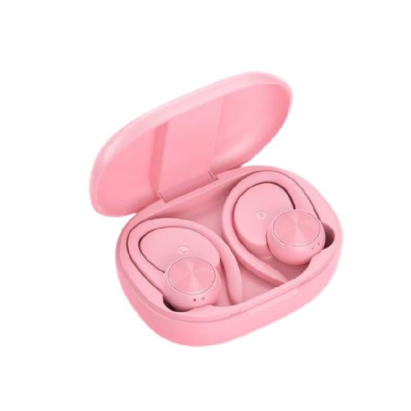 

Premium Wireless Bluetooth Earbuds For Sports With Noise Cancellation And Long Battery Life рожевий