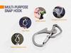 Fenix Snap Hook Keychain Carabiner Bottle Opener Screwdriver ALB-20 Multi-Purpose Multi-Tool