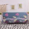 Folding Sofa Bed Cover Used For Living Room Armless Living Sofa Cover Sets Elastic Spandex Material Soft Slipcovers