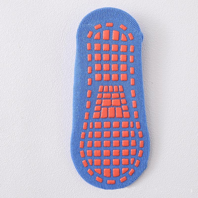 New Baby Children Cotton Anti Skid Socks Trampoline Socks Adult Comfortable Wear Non Slip Sports Socks Yoga Socks Foot Massage