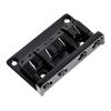4 String Electric Bass Guitar Fixed Bridge 79.5x51.5MM Guitar Bridge Assembly Metal Texture Perfect for Electric Guitar