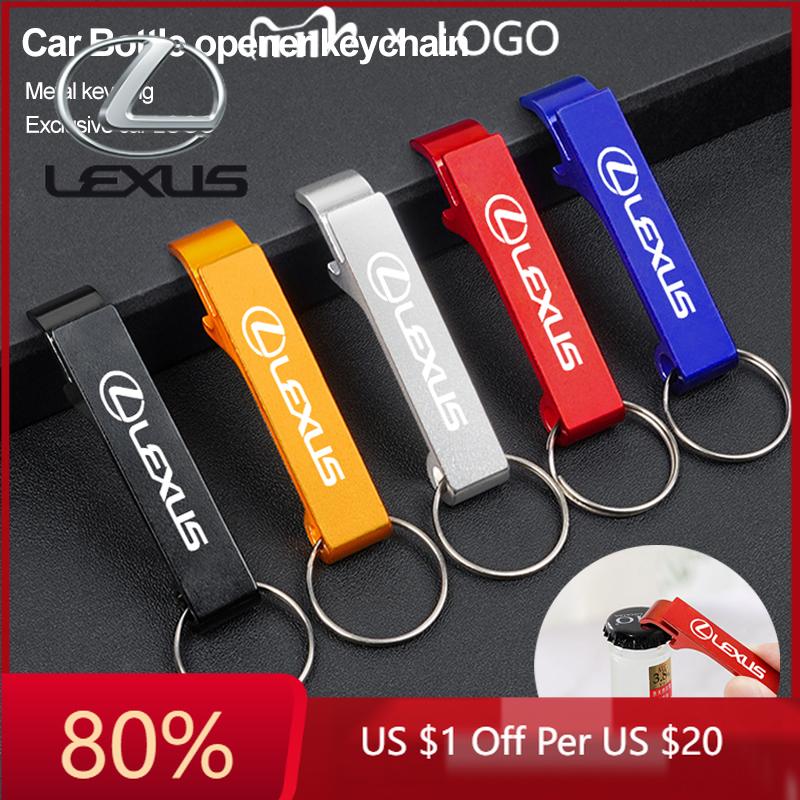 2026 Hot Interior Stickers Car Bottle Opener Keychain Multifunctional Keyring Gift For Lexus F SPORT RX300 IS200 IS250 ES350 Ct2 ZJ3