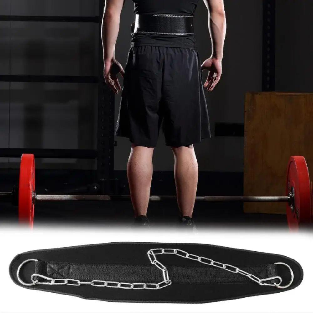 With Chain Pull-up Belt Weight Lifting Weightlifting Belt Weighted Dip Belt  Weight Lifting