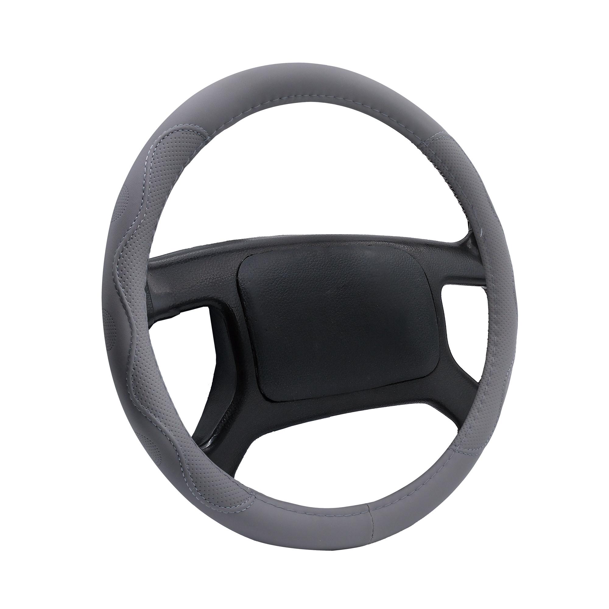 

Синтетична шкіряна накладка на кермо з малюнком і кольоровими акцентами