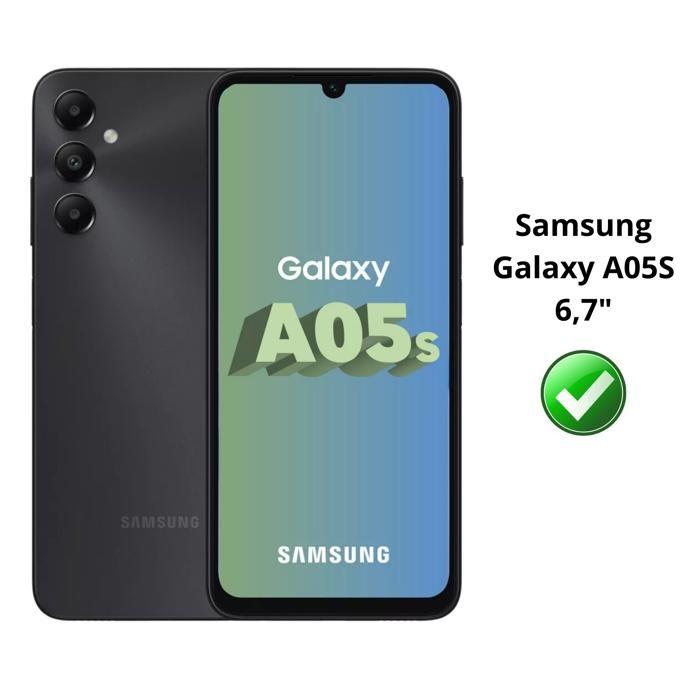 Case for Samsung Galaxy A05S and 2 Tempered Glass Screen Protector Phonillico®
