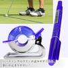 Golf Ball Line Marker Shot