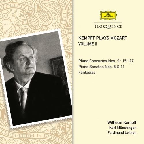 

CD WILHELM KEMPFF - Vol. 2-Kempff Plays Mozart DG4806648 Non Japan Classical Used