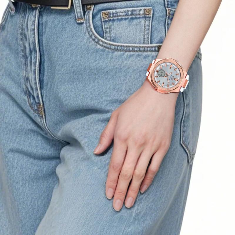 Casio CASIOBABY-G Series Fashionable Business Solar Sports Waterproof and Shockproof Solar Quartz Movement Resin Strap Japanese and MSG-S200G-7APRD