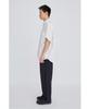 RECODE Split Short Sleeve Seersucker Shirt Rksam26614Whx