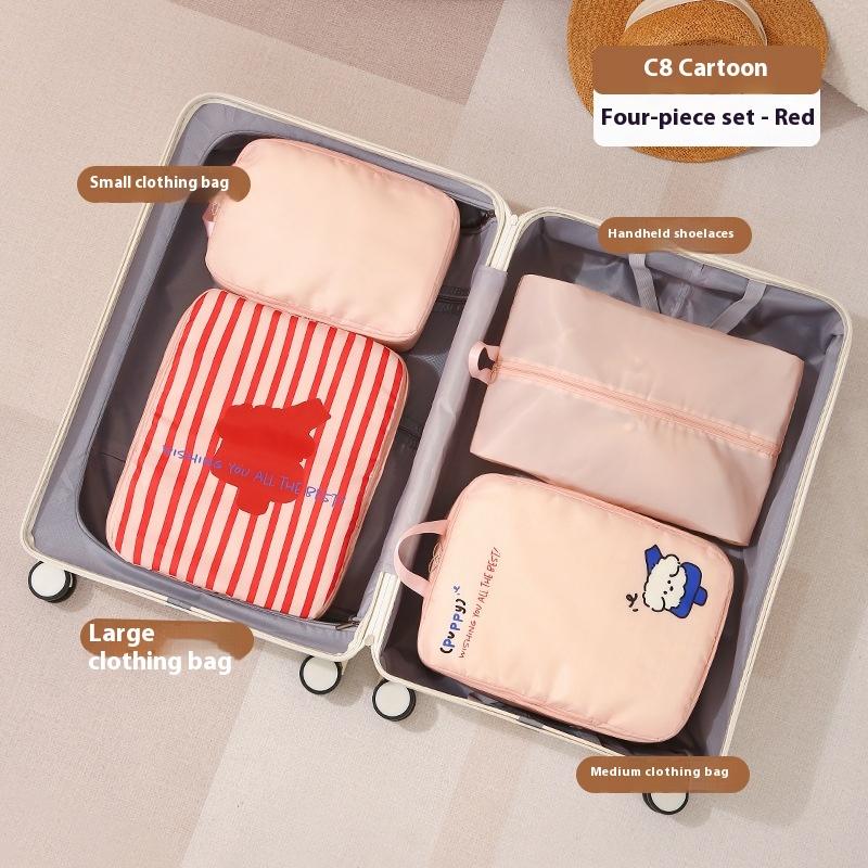 Large Capacity Travel Storage Bags, Portable Compression Packing Organizers for Clothes , Suitcase Organizer for Travel
