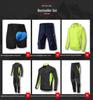 Men's Long-Sleeve Fleece Cycling Jersey - Warm, Windproof, Autumn/Winter Jacket