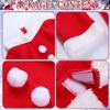 Joyesplay Christmas Cosplay Kids Santa Dress Santa Claus Christmas Outfit for Santa School Stage Commemorative Gift 4-Piece Set, Costume, Girls,