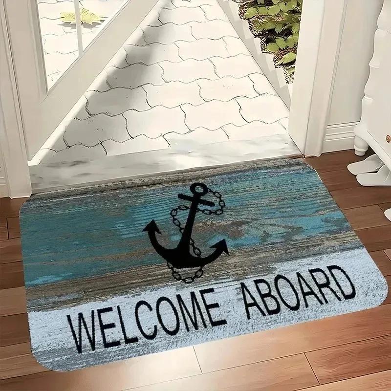 1PC Duck Pattern Kitchen Rugs Non-Slip Door Mats Pop design Bathroom Rug Bath Mat Carpet for Home Sink Laundry Decor