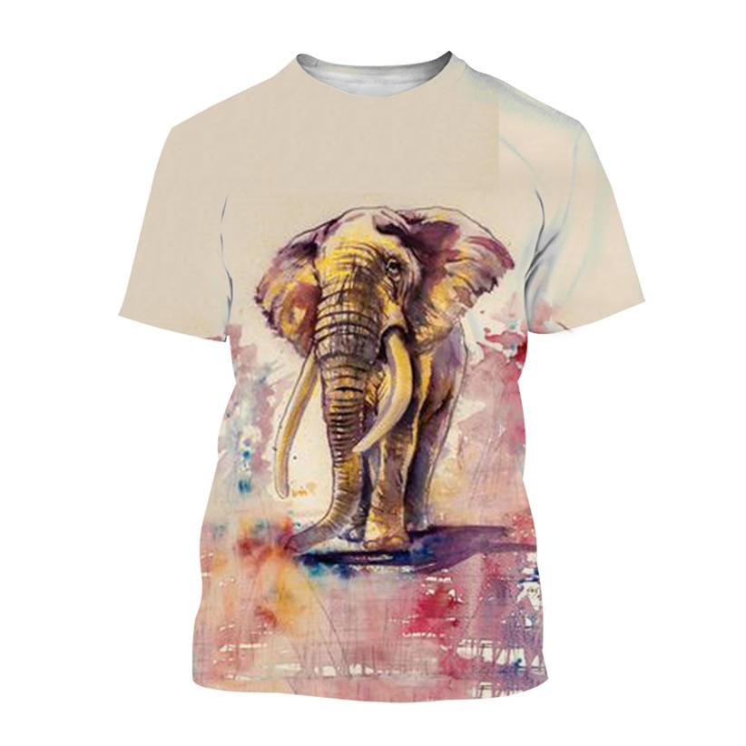 New Fun Elephant 3d Printed Kids T Shirts Summer Selling T-Shirt Kids Casual Short-Sleeved Top Tee Sweatshirts