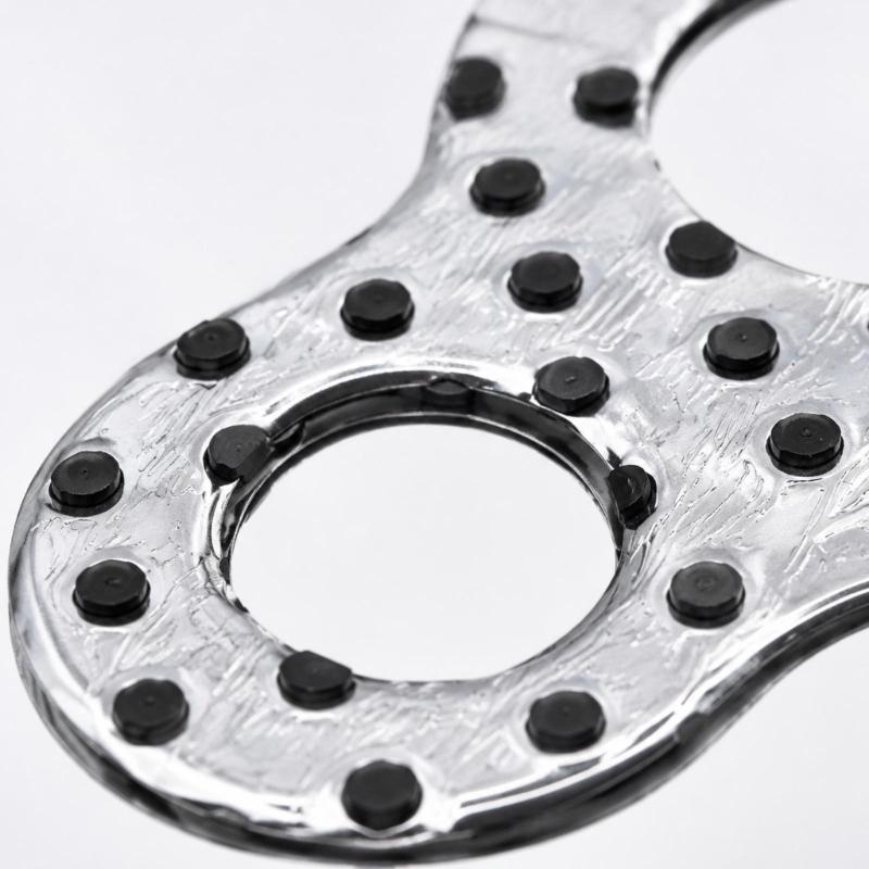 Carbon-Composite Cylinder Head Gasket Kit, Formed Center and Side Openings, Part 24 041 49-S for Engine Sealing Component Replacement
