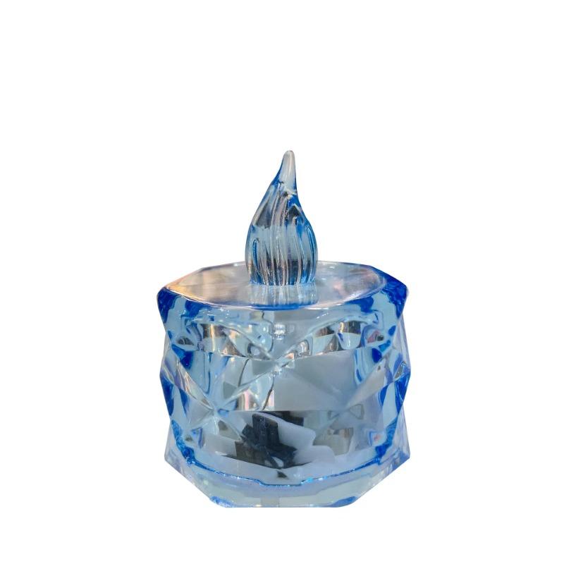 24 Tea Light -  Flashing Flameless LED Tea Light Candle with Dusk To Dawn Light Sensor for Christmas, Wedding, Party and Home Romantic Decorations