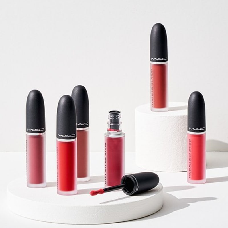 

[MAC] Жидкая помада Powder Kiss 15 оттенков (Выберите 1) Habit