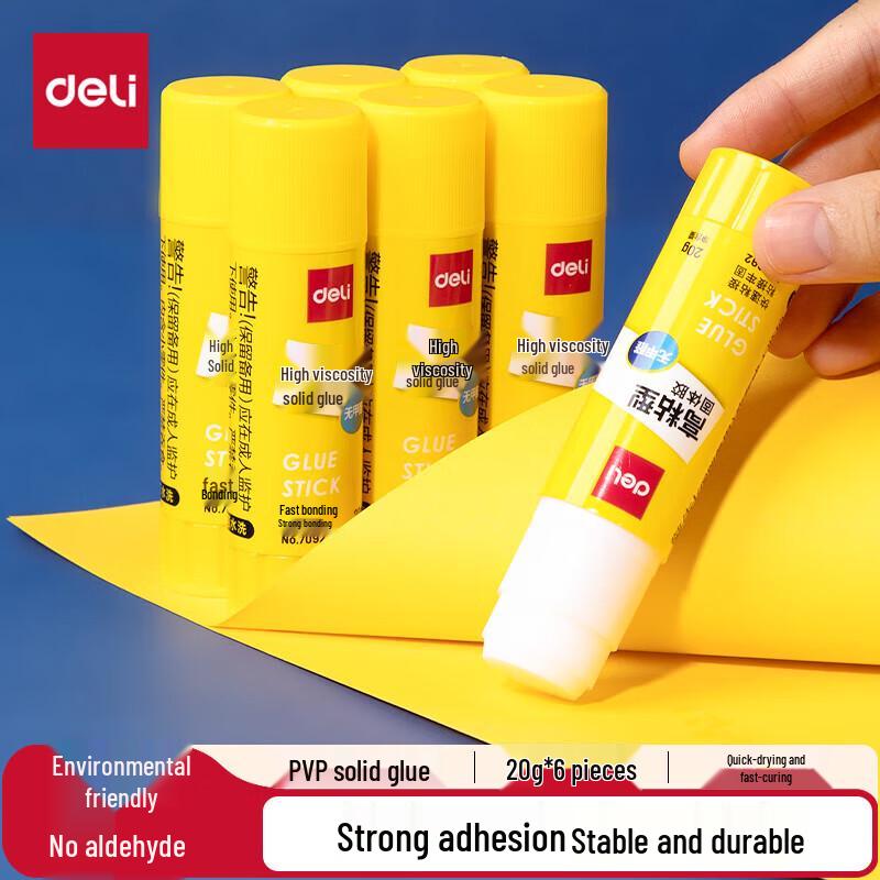 Deli High-Viscosity PVP Solid Glue Sticks