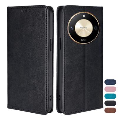 Buchhüllen für Honor X50 Pro X9B X7B X50i Plus X6A X40i X40 X8 X30i Brieftaschen-Telefonhülle Magnetische Lederhülle Flip-Cover