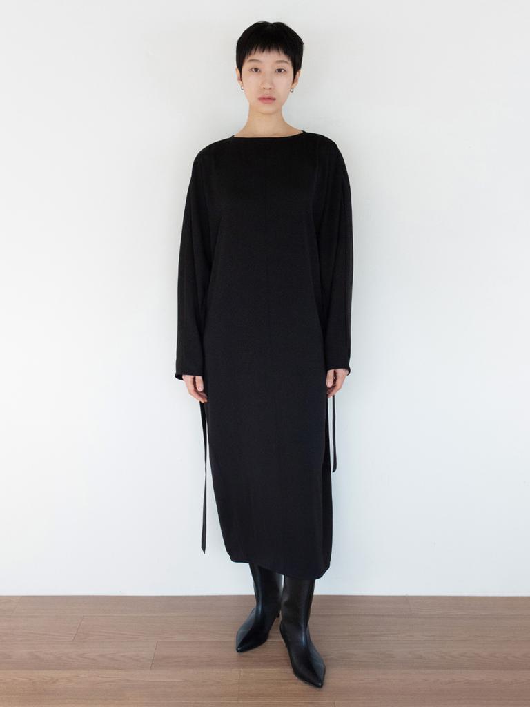 Seleukeu Belted Minimalist Dress