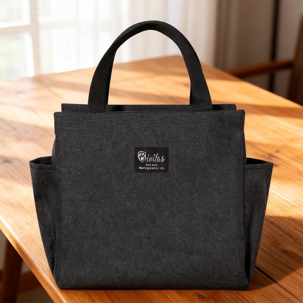 Large-capacity Insulated Lunch Bag, Unisex, Keeps Food Hot or Cold, Perfect for Work, School, or Picnics.xtz