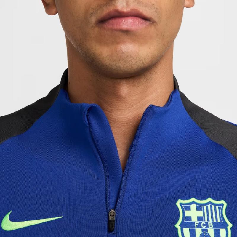 Nike Dri-Fit F.C. Barcelona Strike Third Fashion Comfortable Casual Versatile Soccer Jersey Men tops FQ2620-417