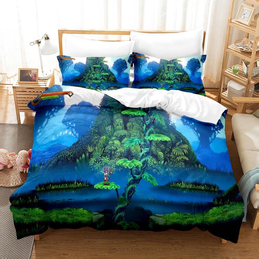 3D Print Anime Game Itorah Bedding Set Single Twin Full Queen King Size Bed Set Adult Kid Bedroom Duvet Cover Sets Home Textiles