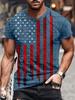 Manfinity LEGND Men Plus Americana Print Tee