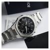 Casio EDIFICE Sports Street Slim Waterproof Solar Quartz Movement Stainless Steel Strap Japanese and Korean Watch Men's Watch Black Dial EFS-S570D-1A