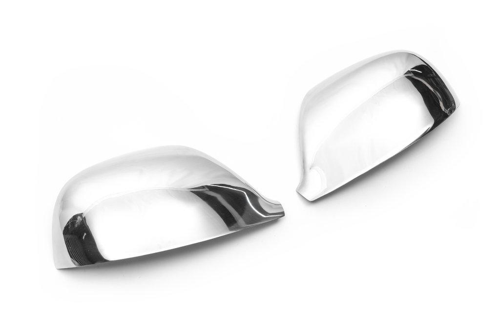 Abdeckungen für Spiegel (2 Stück, Edelstahl) Carmos – Türkischer Stahl für Volkswagen T5 2010-2015