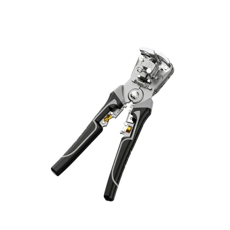 Professional-Grade Automatic Wire Stripper and Crimping Pliers - Electrician's Multi-functional Tool, No Adjustment Needed