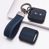 Key Fob Cover for Nissan Qashqai Micra Tiida Sunny Livina Sylphy with Keychain Anti-Scratch Surface Shockproof Structure Soft Grip Texture