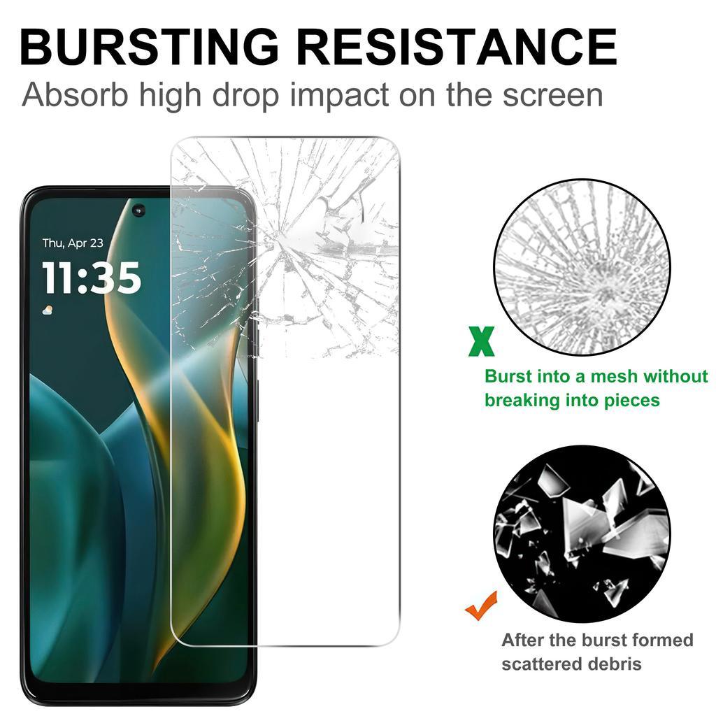 For Motorola Moto G Power (2025) Screen Protector HD Tempered Glass Film 2.5D