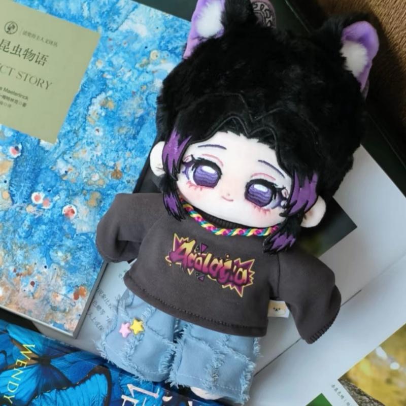 Anime Demon Slayer Kochou Shinobu 20cm Plush Doll Anime Peripheral Character Doll Room Decoration Girl Birthday Surprise Gifts