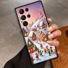 Boîte Cadeau Noël Design Coque de Téléphone Pour Samsung Galaxy S26 S25 S24 S23 S22 S21 S20 Ultra Plus FE 5G Noir TPU Souple