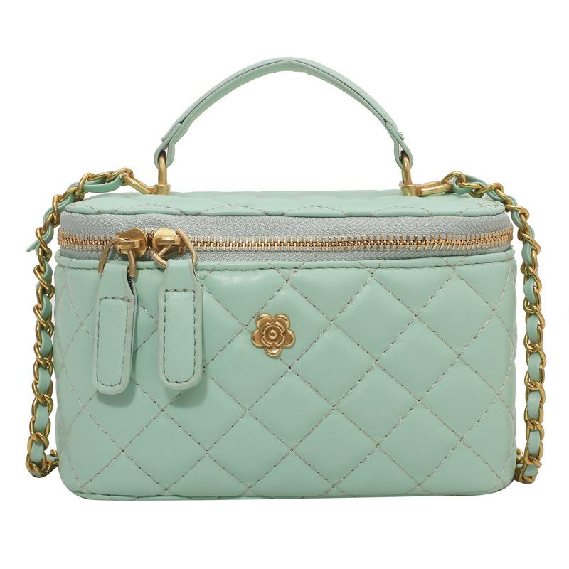 Wholesale Popular Xiaoxiangfeng Light Luxury Simple Portable Box Bag High Sense Temperament Versatile Chain Messenger Bag