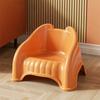Simple Cute Colorful Children Chair Non-slip Small Stool with Backrest  Daily Seating