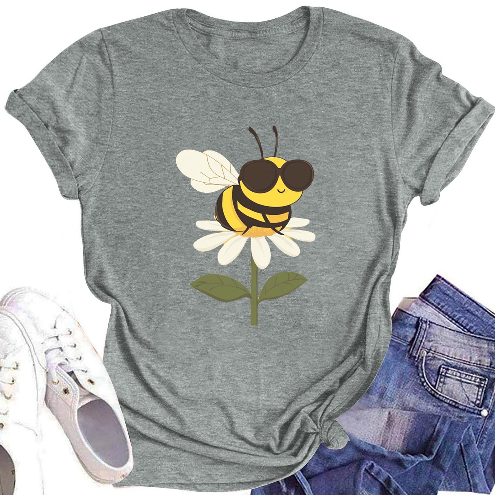 

Женская футболка с круглым вырезом и короткими рукавами L