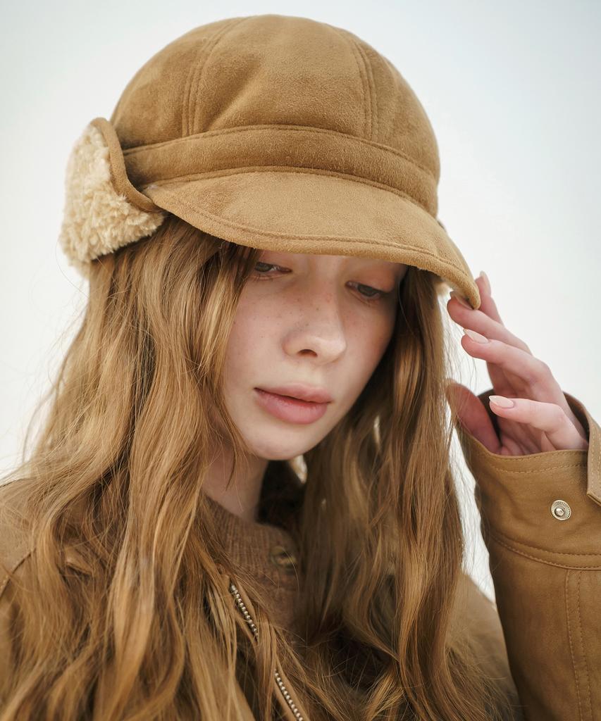 Mimin Shape Earmuff Cap (Select 1 Of 2)