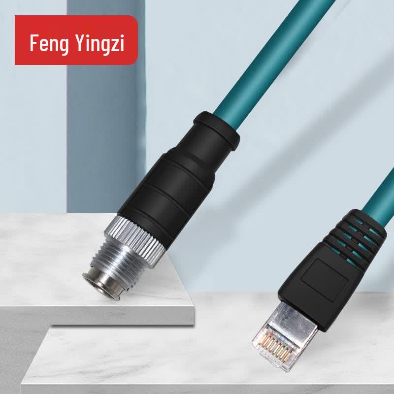 FengYingZi FYZ-GW94D M12 To RJ45 Industrial Ethernet Cable
