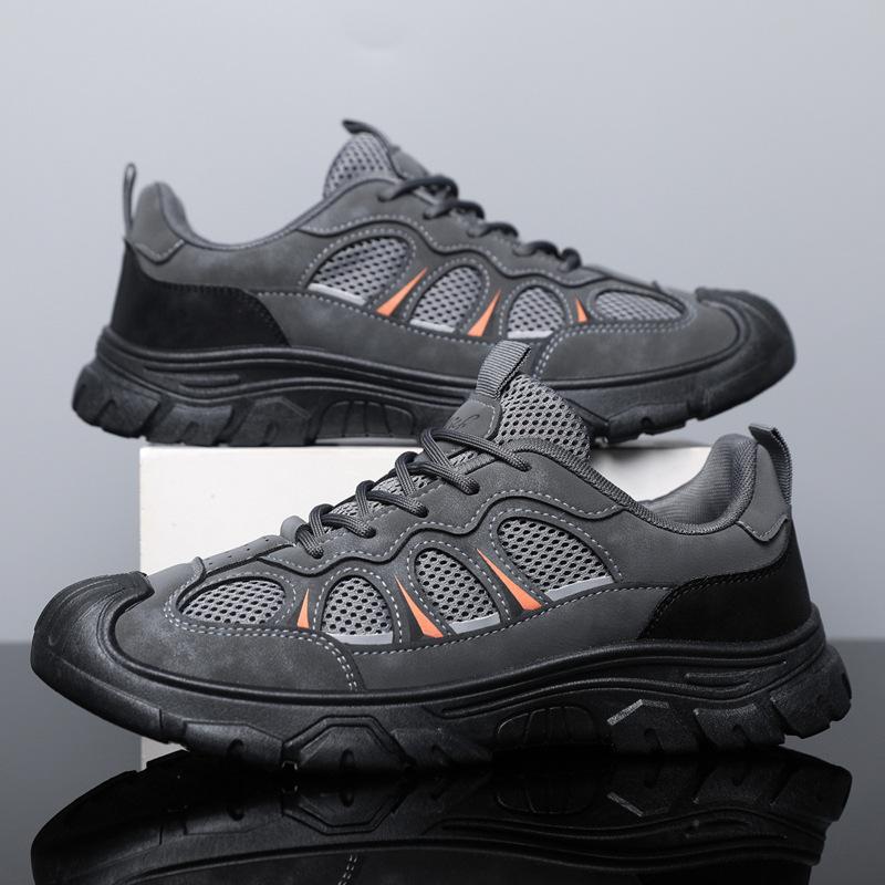 Zapatos de Verano para Hombre Cómodos Ligeros Superficie de Malla Transpirables Zapatos Casuales Zapatos de Senderismo de Moda