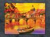 SZKLANA DESKA DO KROJENIA 40x30 ŁÓDKA