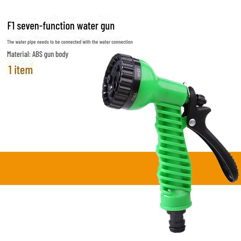 

Многофункциональная насадка для мойки автомобиля под высоким давлением и распылительная головка с бытовой щеткой F1 seven function water gun