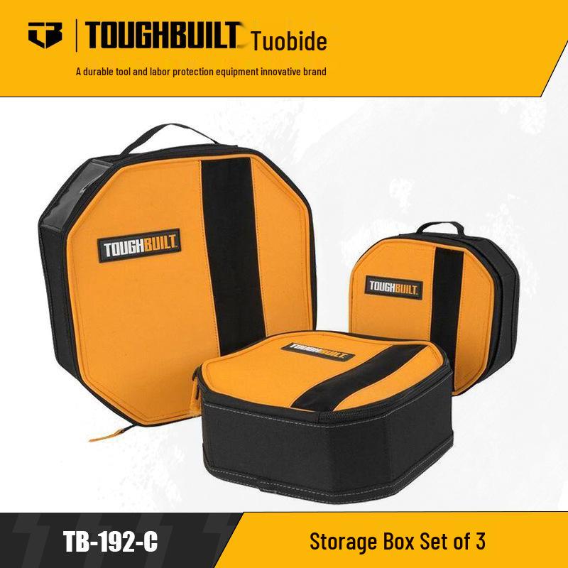 ToughBuilt TB-192-C: 3-Piece Storage Box Set