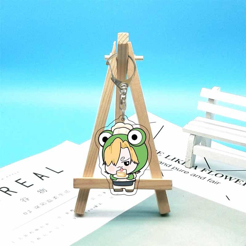 One Piece Luffy, Chopper, Law, Zoro, Ace, Sanji, Sabo Acrylic Keychain