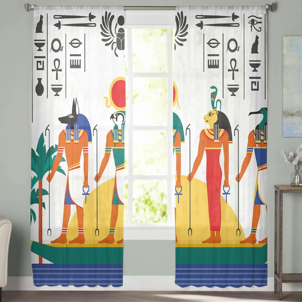 Indian Style Modern Tulle Curtains For Living Room Bedroom Home Kitchen Window Sheer Curtains